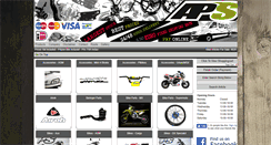 Desktop Screenshot of antwerppitbikestore.be